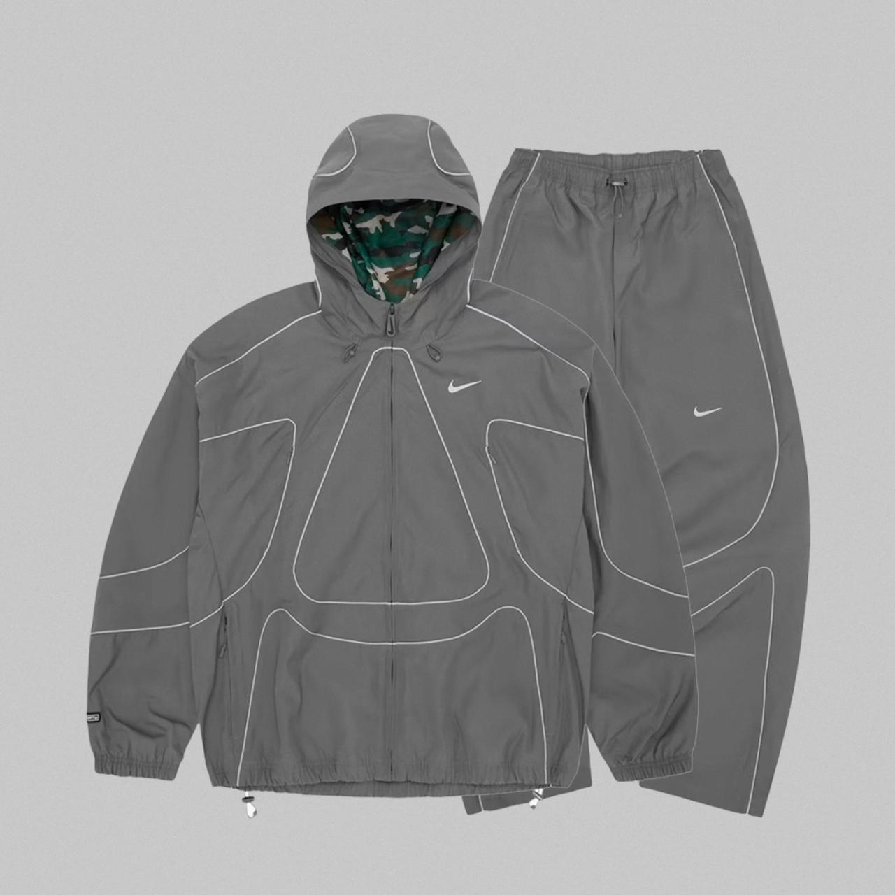 Corteiz X Nike Tracksuit-Gray